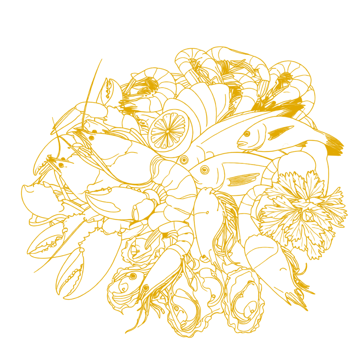 SEA FOOD Vector